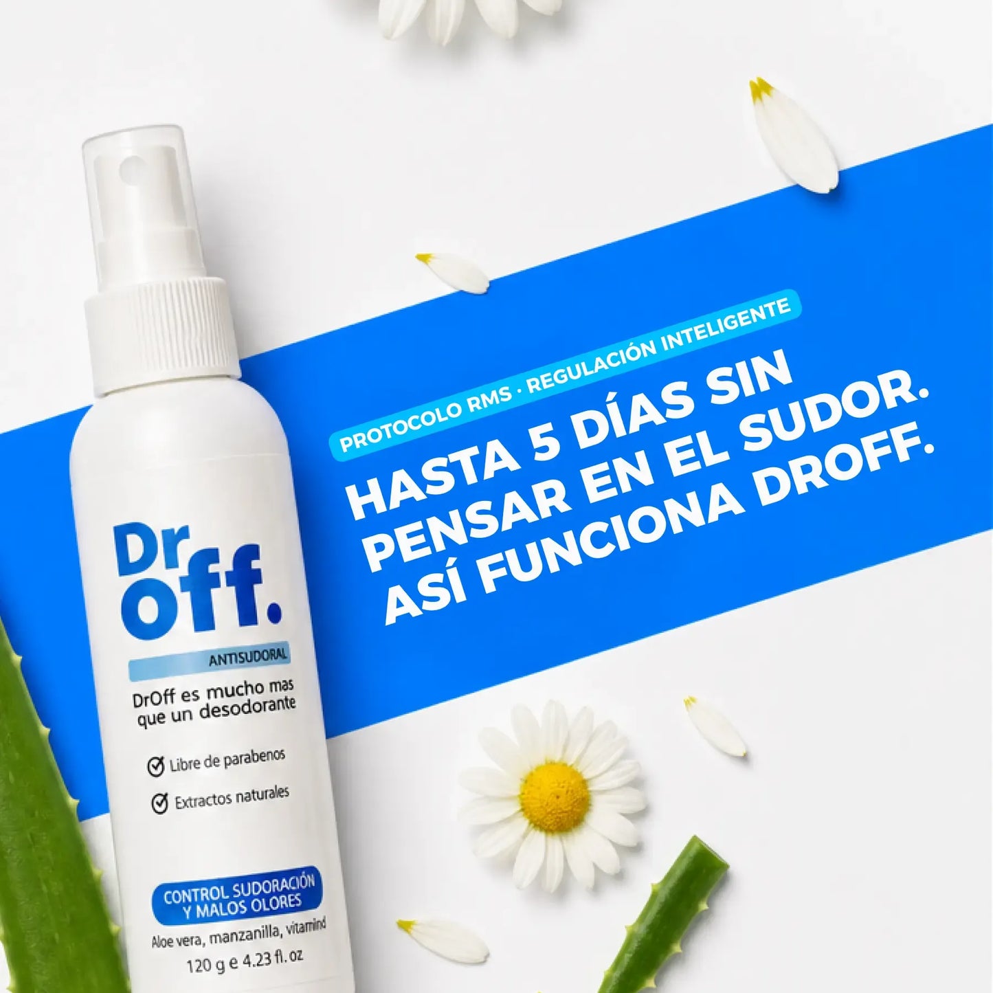 DrOFF Tratamiento médico contra el sudor